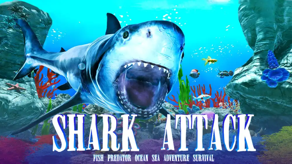 [NS]鲨鱼袭击：鱼类捕食者海洋冒险生存|Shark Attack: Fish Predator Ocean Sea Adventure Survival-猫叔电玩