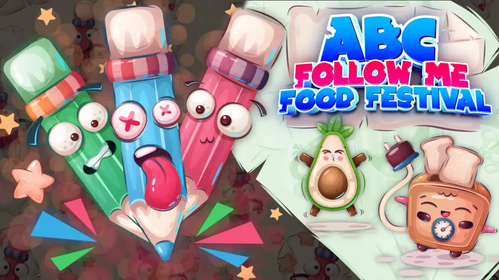 [NS]跟我学ABC：美食节篇|ABC Follow Me: Food Festival中文-猫叔电玩