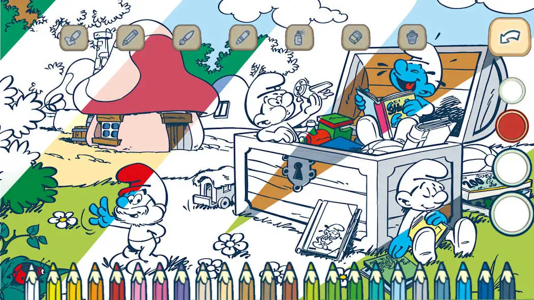 图片[3]-[NS]蓝精灵：多彩的故事|The Smurfs: Colorful Stories中文-猫叔电玩