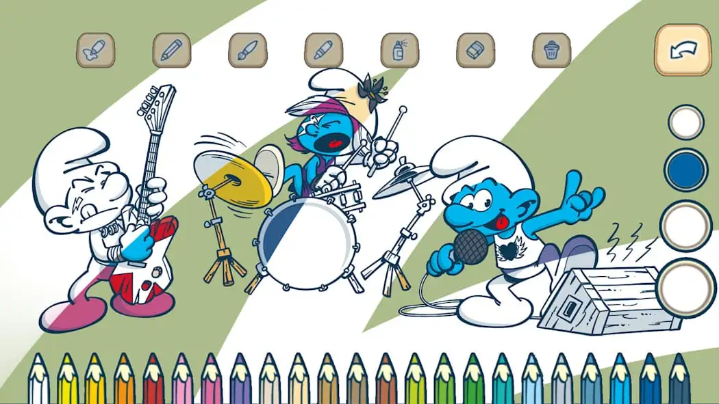 图片[1]-[NS]蓝精灵：多彩的故事|The Smurfs: Colorful Stories中文-猫叔电玩