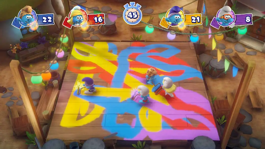 图片[2]-[NS]蓝精灵：群落派对|The Smurfs: Village Party中文-猫叔电玩