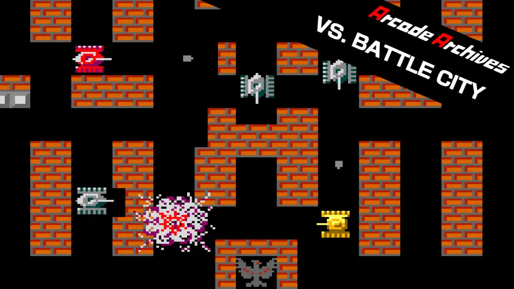 [NS]街机博物馆：VS坦克大战|街机档案馆：坦克大战|Arcade Archives: vs. Battle City-猫叔电玩