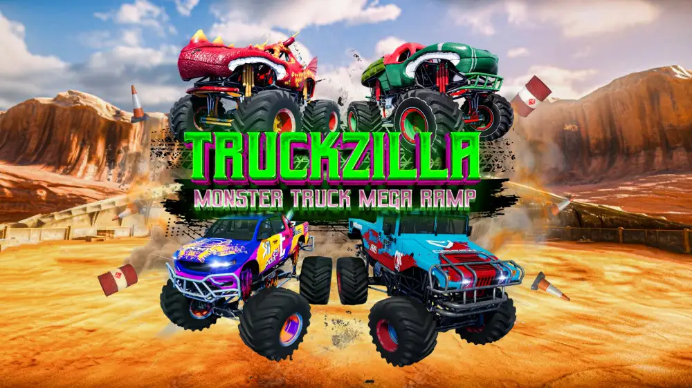 [NS]Truckzilla – 怪物卡车巨型坡道|Truckzilla – Monster Truck Mega Ramp-猫叔电玩