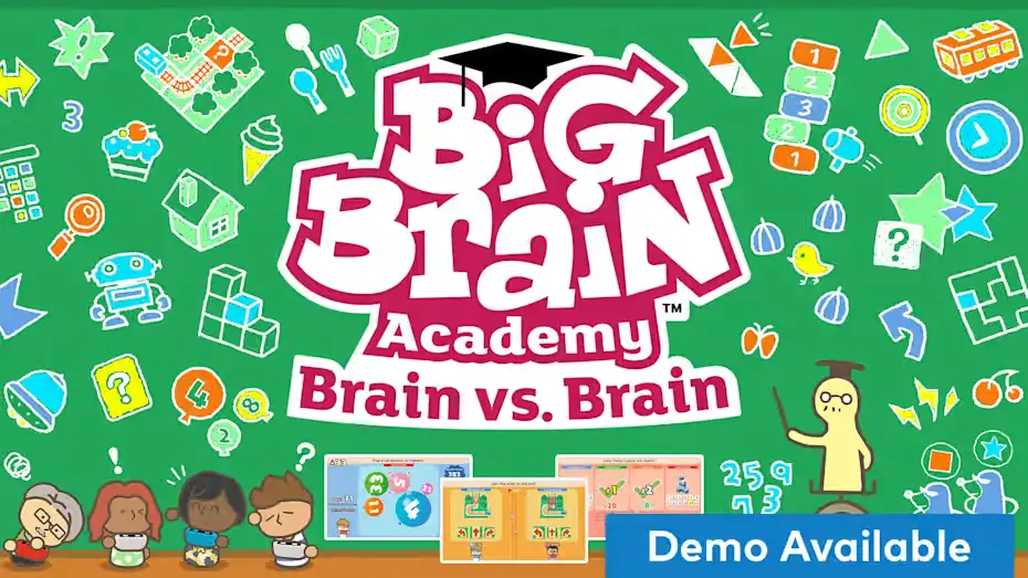 [NS]灵活脑学校：一起伸展大脑|Big Brain Academy: Brain vs. Brain中文-猫叔电玩