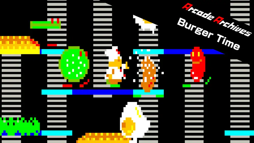 [NS]街机档案：汉堡时代|Arcade Archives Burger Time-猫叔电玩