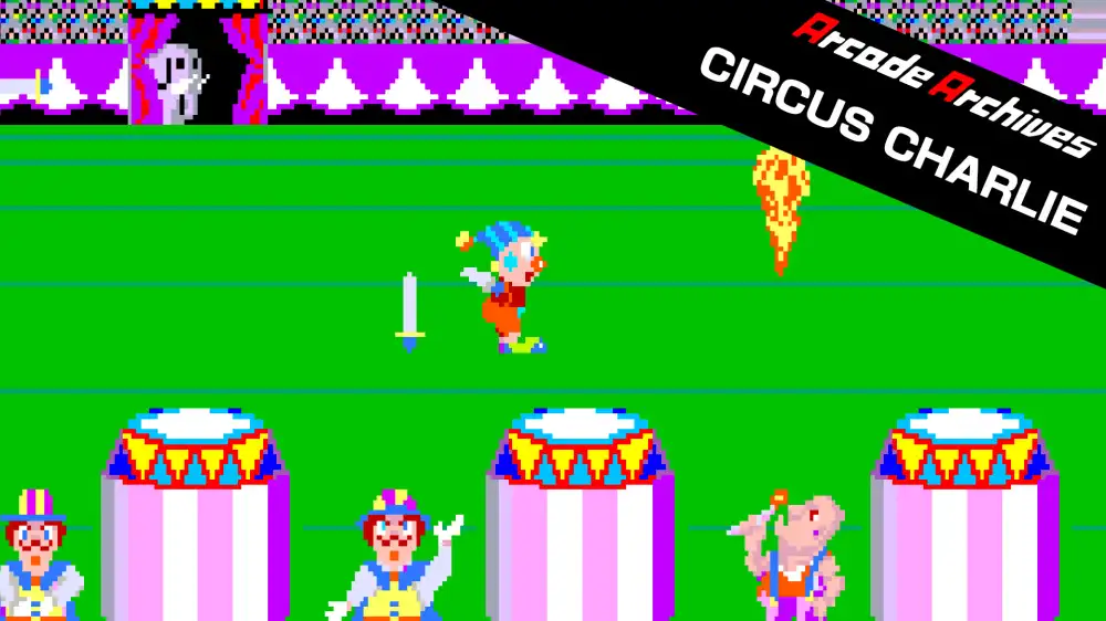 [NS]街机档案：马戏团|Arcade Archives CIRCUS CHARLIE-猫叔电玩