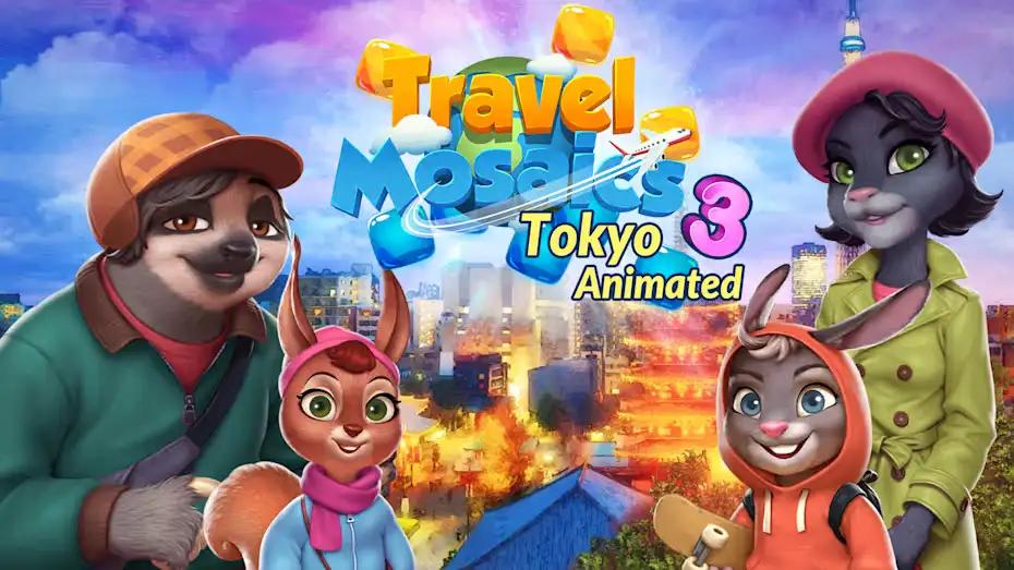 [NS]旅行马赛克3：东京动画|Travel Mosaics 3: Tokyo Animated-猫叔电玩