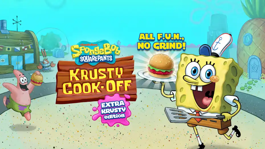 [NS]海绵宝宝：大闹蟹堡王|SpongeBob Krusty Cook-Off中文-猫叔电玩