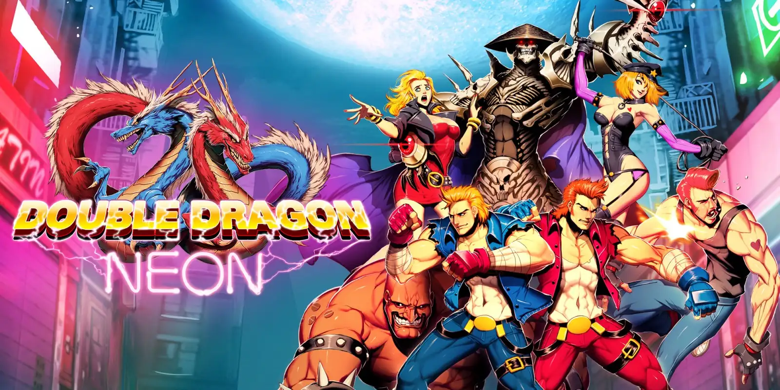 [NS]双截龙：彩虹|双截龙：霓虹|Double Dragon Neon汉化-猫叔电玩