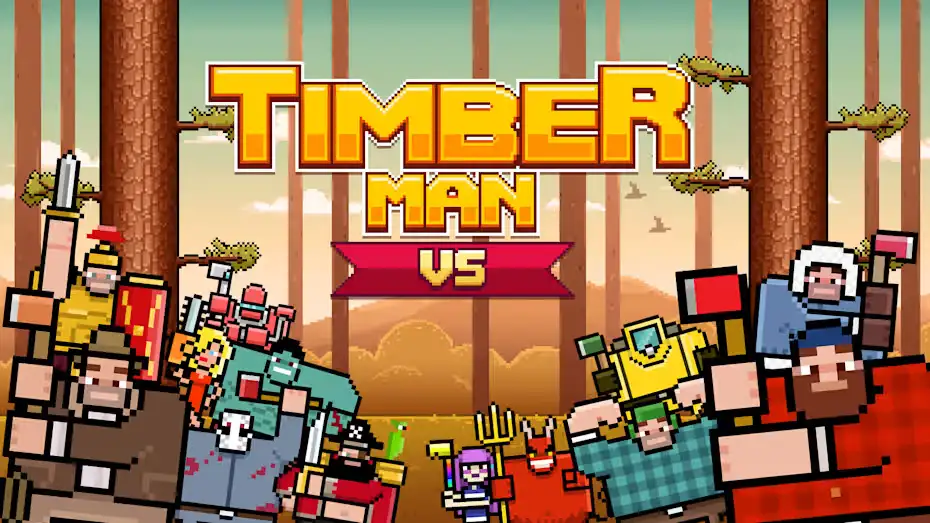 [NS]疯狂伐木工VS|Timberman VS汉化-猫叔电玩