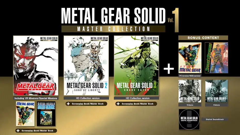 [NS]合金装备：大师珍藏版第1卷|METAL GEAR SOLID: MASTER COLLECTION Vol. 1-猫叔电玩