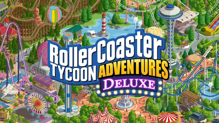 [NS]过山车大亨：冒险|RollerCoaster Tycoon Adventures-猫叔电玩