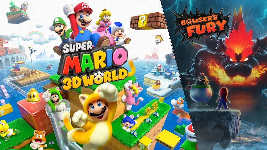 [NS]超级马里奥3D世界+狂怒世界|Super Mario 3D World + Bowser’s Fury中文-猫叔电玩
