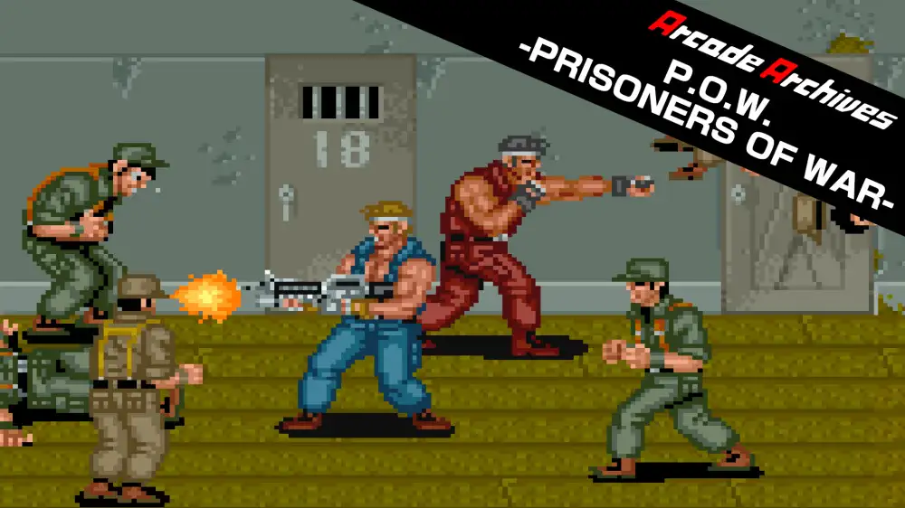 [NS]街机档案馆 P.O.W. -战俘-|Arcade Archives P.O.W. -PRISONERS OF WAR--猫叔电玩