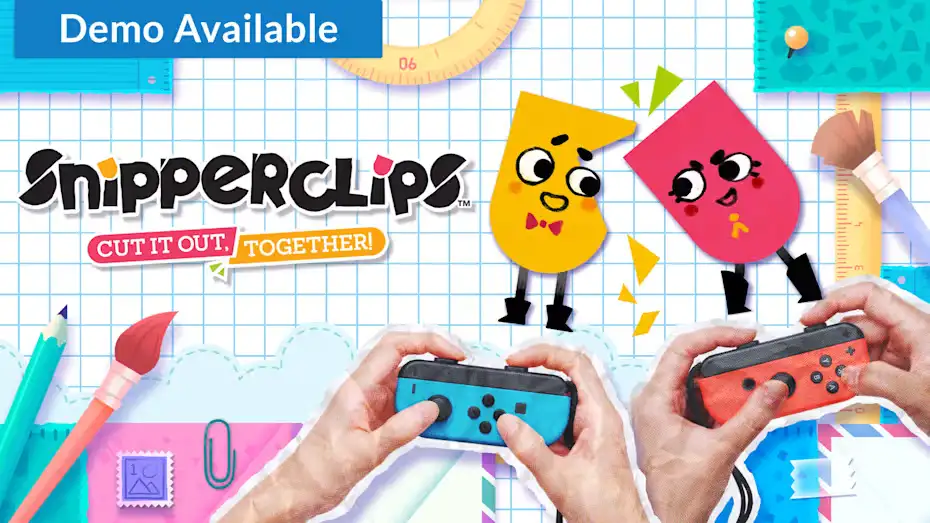 [NS]你裁我剪！斯尼帕|Snipperclips: Cut It Out, Together中文-猫叔电玩