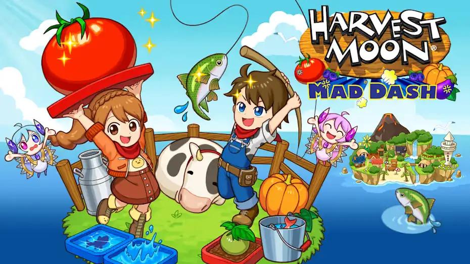 [NS]牧场物语：疯狂冲刺|Harvest Moon: Mad Dash-猫叔电玩