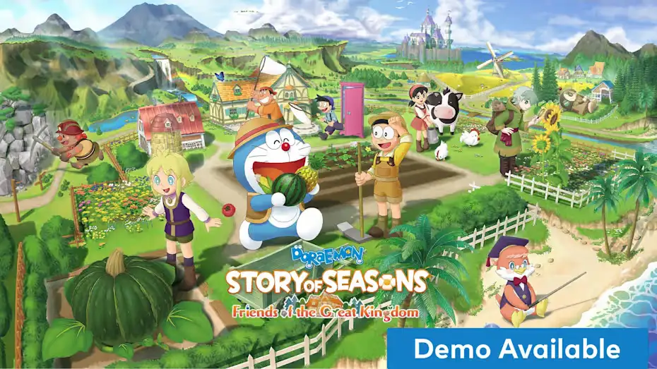 [NS]哆啦A梦牧场物语：自然王国与和乐家人|Doraemon Story of Seasons: Friends of the Great Kingdom中文-猫叔电玩