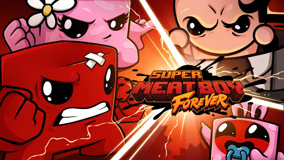 [NS]永远的超级食肉男孩|超级食肉男孩：永无止境|Super Meat Boy Forever中文-猫叔电玩