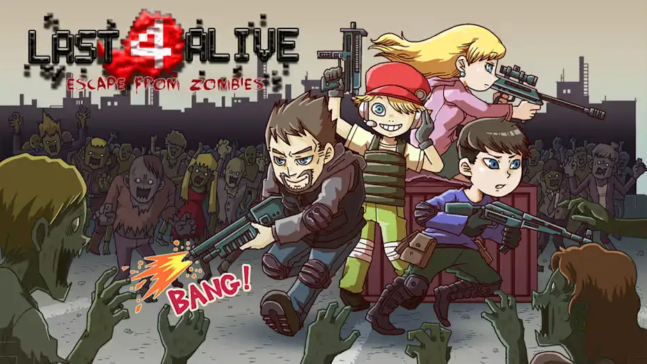 [NS]活到最后：逃离僵尸|坚持生存：逃离僵尸|Last 4 Alive: Escape From Zombies中文-猫叔电玩