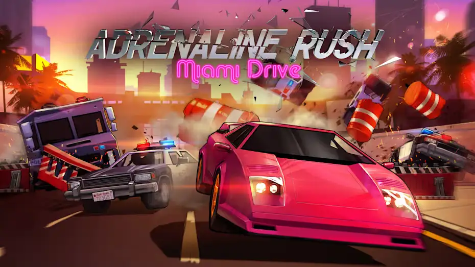 [NS]激情狂飙：迈阿密风云|Adrenaline Rush: Miami Drive中文-猫叔电玩