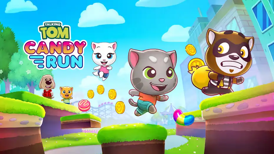 [NS]汤姆猫糖果跑酷|Talking Tom Candy Run-猫叔电玩