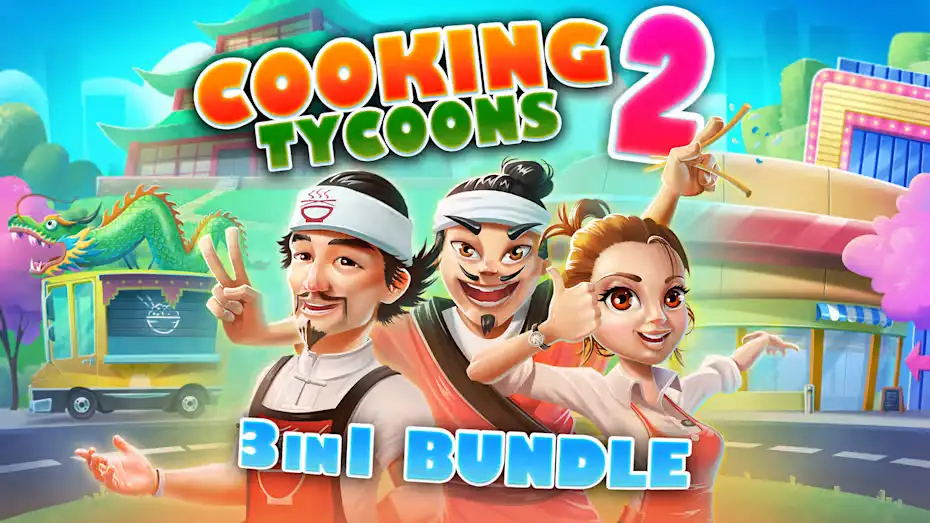 [NS]烹饪大亨2：三合一|Cooking Tycoons 2: 3 in 1 Bundle-猫叔电玩