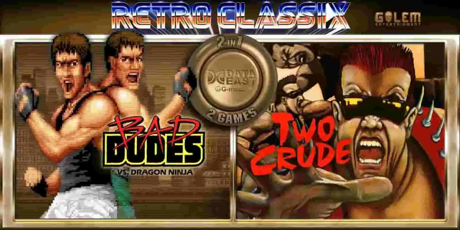 [NS]怀旧经典2合1：坏小子与粗野小伙子|Retro Classix 2in1: Bad Dudes & Two Crude Dudes-猫叔电玩