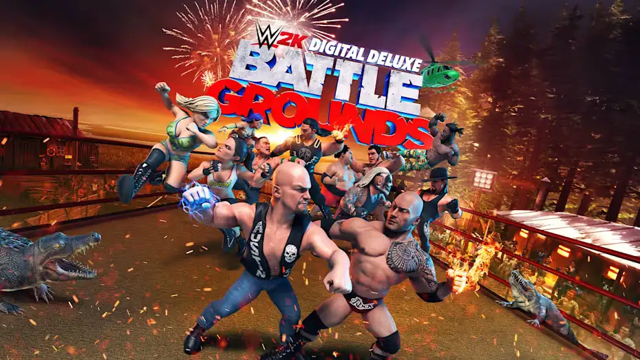 [NS]WWE2K杀戮战场|WWE 2K Battlegrounds中文-猫叔电玩