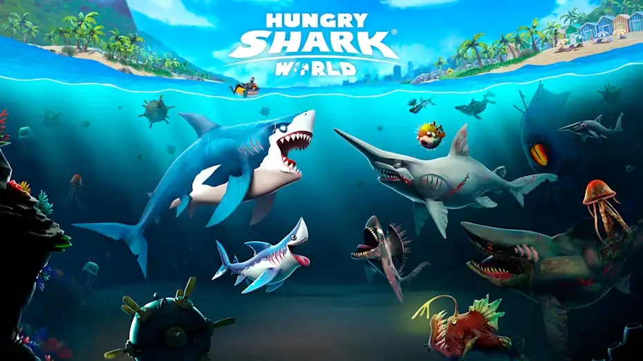 [NS]饥饿鲨：世界|Hungry Shark World中文-猫叔电玩