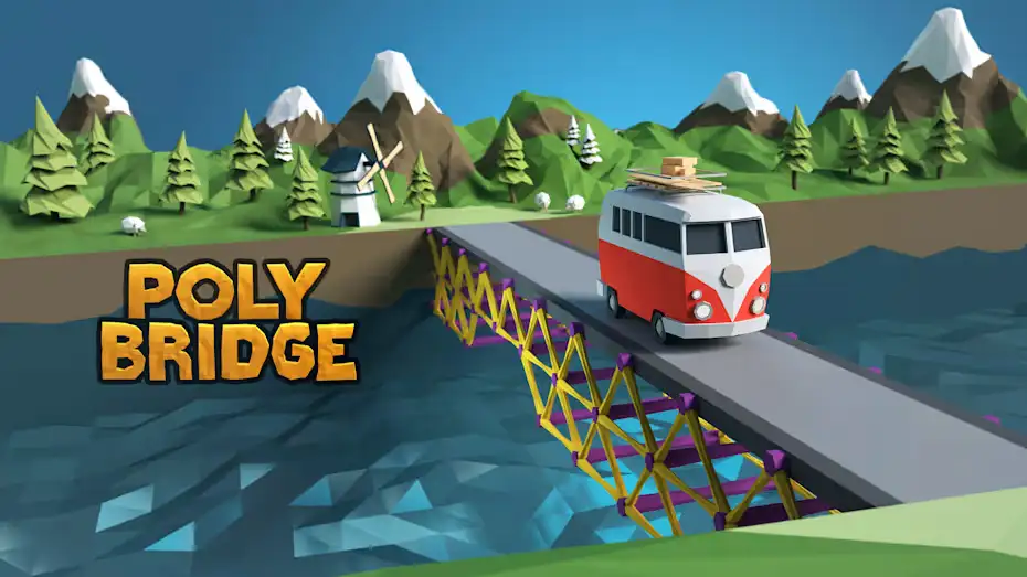 [NS]桥梁建筑师|桥梁构造者|Poly Bridge中文-猫叔电玩