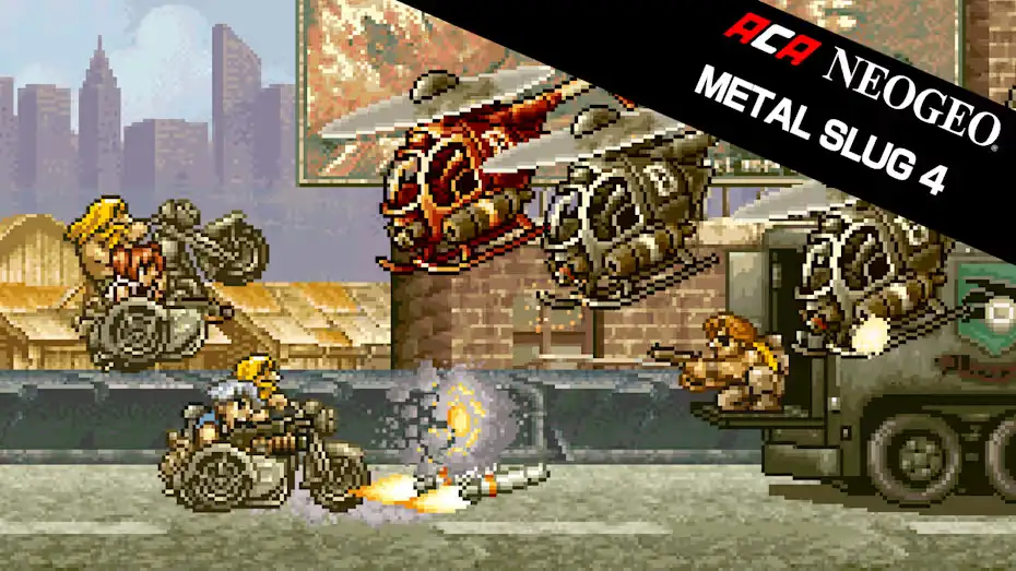 [NS]ACA NEOGEO博物馆：合金弹头4|ACA Neo Geo: Metal Slug 4-猫叔电玩