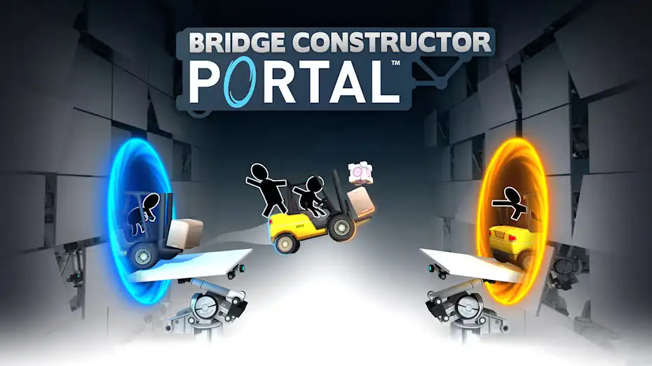 [NS]传送门桥梁建造者|Bridge Constructor Portal中文-猫叔电玩