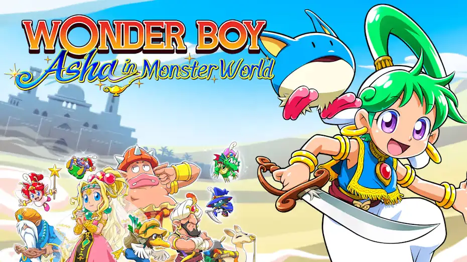 [NS]神奇小子：阿莎的怪物世界冒险|Wonder Boy: Asha in Monster World中文-猫叔电玩