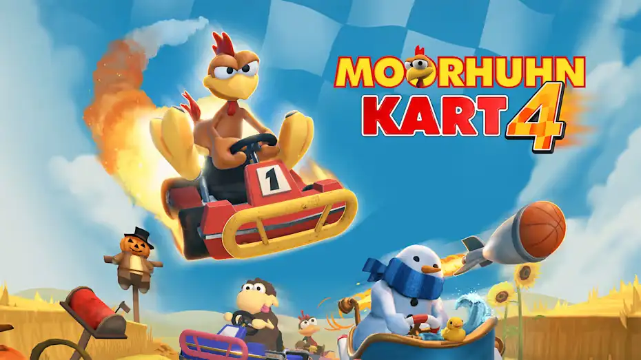 [NS]怪鸡卡丁赛4|Moorhuhn Kart 4-猫叔电玩