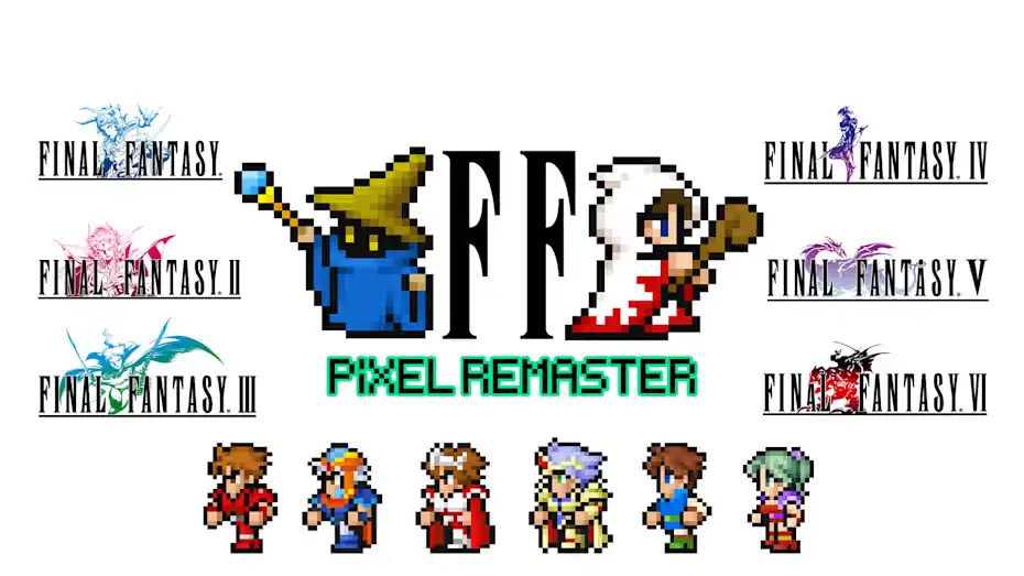 [NS]最终幻想：像素复刻版1-6合集|最终幻想1-6捆绑包|Final Fantasy I-VI Bundle中文-猫叔电玩