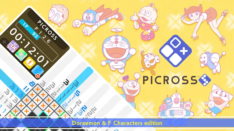 [NS]绘图方块S：哆啦A梦和藤子|Picross S Doraemon & F Characters Edition中文-猫叔电玩
