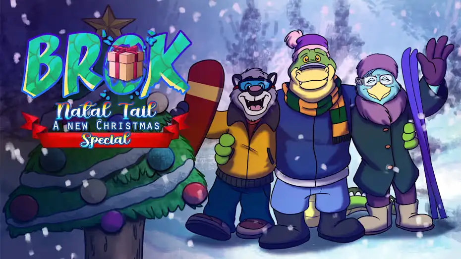 [NS]鳄鱼侦探布罗格：尾诞节，新的圣诞 – 特别版|Brok: Natal Tail, A New Christmas – Special中文-猫叔电玩