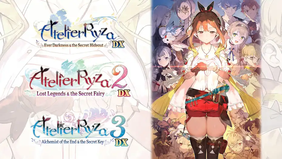 [NS]莱莎的炼金工房：秘密三部曲DX|Atelier Ryza Secret Trilogy Deluxe Pack中文-猫叔电玩
