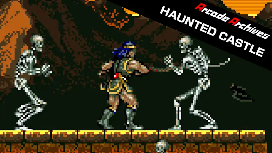 [NS]街机博物馆：恶魔城|Arcade Archives: Haunted Castle-猫叔电玩