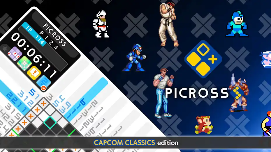 [NS]绘图方块S CAPCOM经典特别版|Picross S Capcom Classics Edition中文-猫叔电玩
