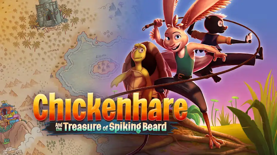 [NS]鸡兔联盟：尖胡子的宝藏|Chickenhare and the treasure of Spiking-beard中文-猫叔电玩