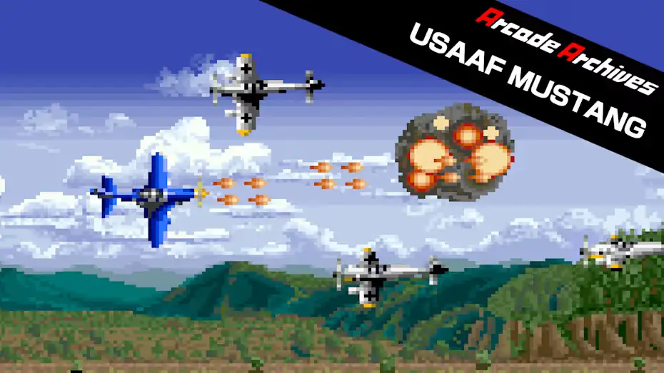 [NS]街机博物馆：野马战机|Arcade Archives: USAAF Mustang-猫叔电玩