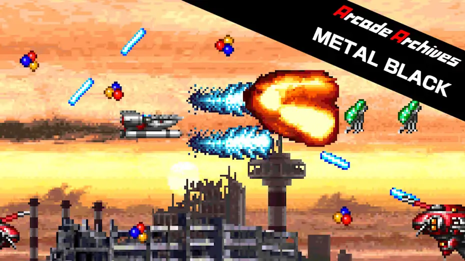 [NS]街机博物馆：黑色合金|Arcade Archives: Metal Black-猫叔电玩