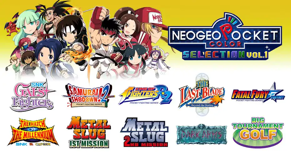 [NS]NEOGEO口袋街机精选集Vol.1|Neogeo Pocket Color Selection Vol.1-猫叔电玩