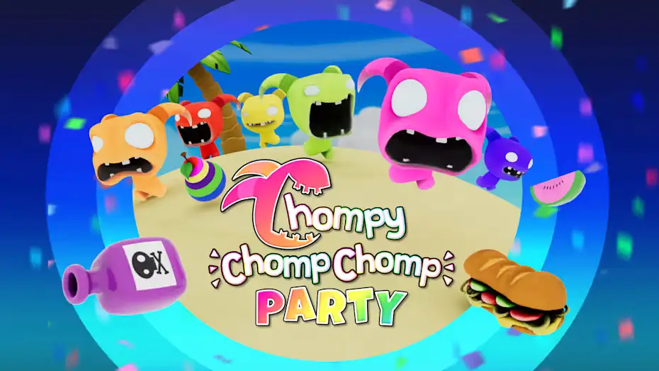 [NS]迷宫追逐大挑战派对|大吃怪吃吃吃派对|Chompy Chomp Chomp Party中文-猫叔电玩