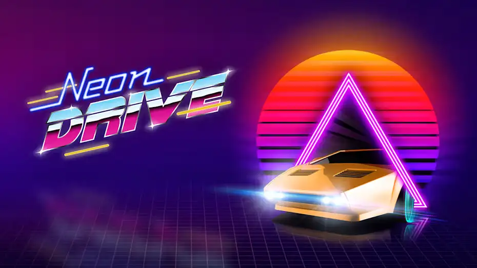 [NS]霓虹飞车|霓虹驾驶|Neon Drive中文-猫叔电玩