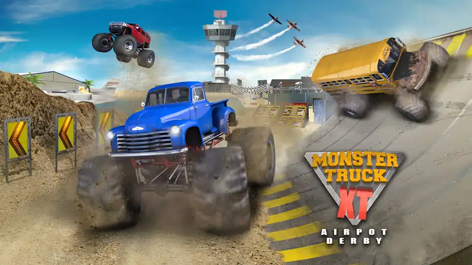 [NS]怪兽卡车XT德比机场|Monster Truck XT Airport Derby-猫叔电玩