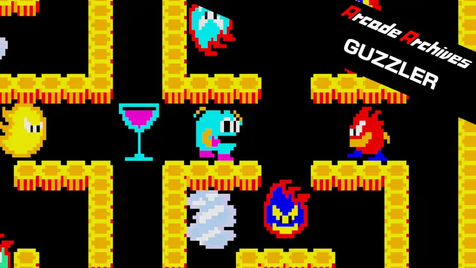 [NS]街机博物馆：水精灵|Arcade Archives: Guzzler-猫叔电玩