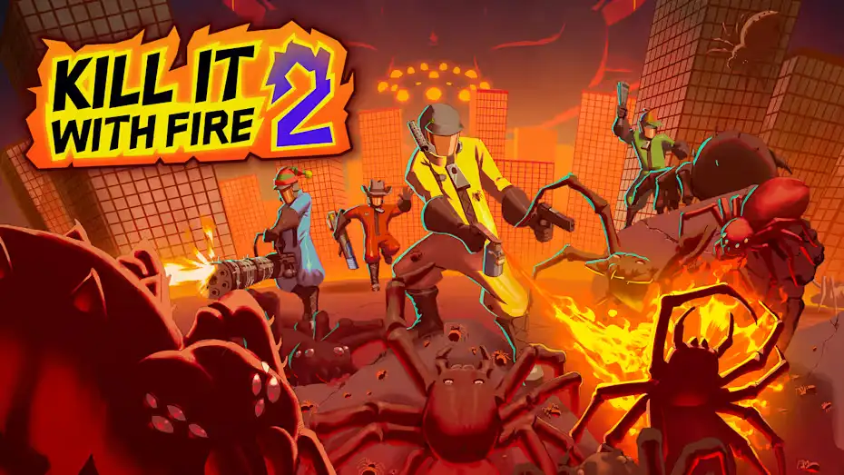 [NS]燃烧吧！蜘蛛2|Kill it with Fire 2中文-猫叔电玩