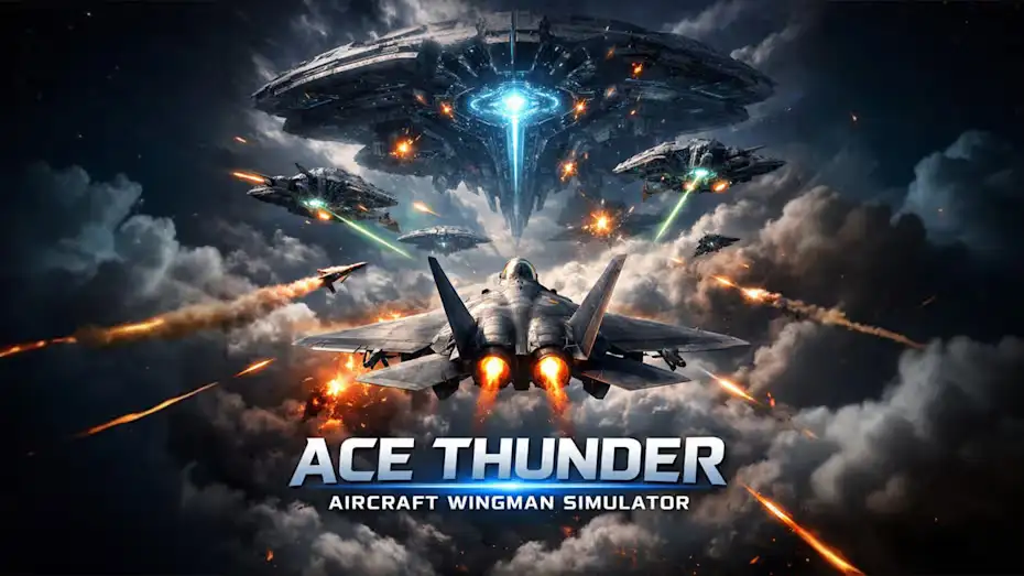 [NS]雷霆王牌：僚机飞行模拟器|Ace Thunder: Aircraft Wingman Simulator-猫叔电玩
